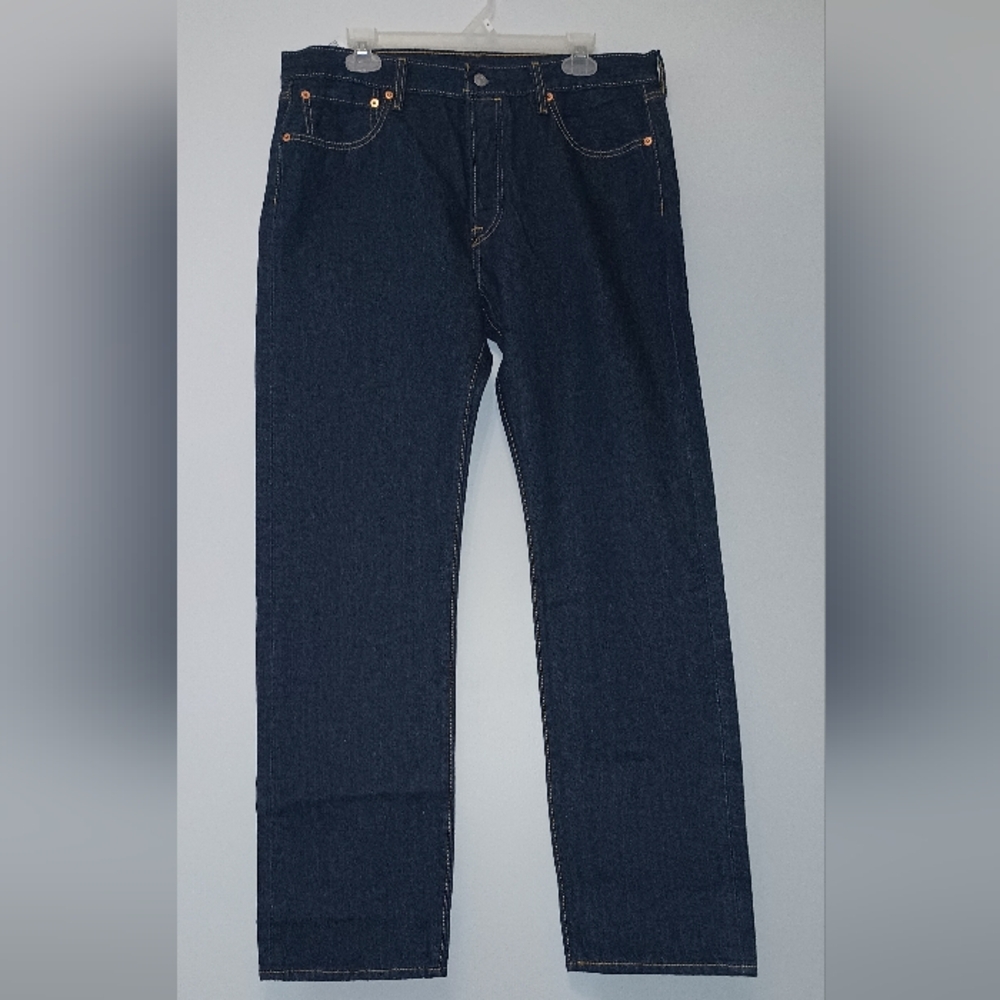 Men's Levi's 501 Dark Blue Jeans‎ W34 L32
